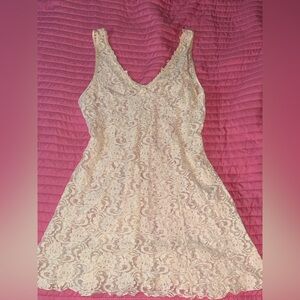 Lace Chemise in Cream
